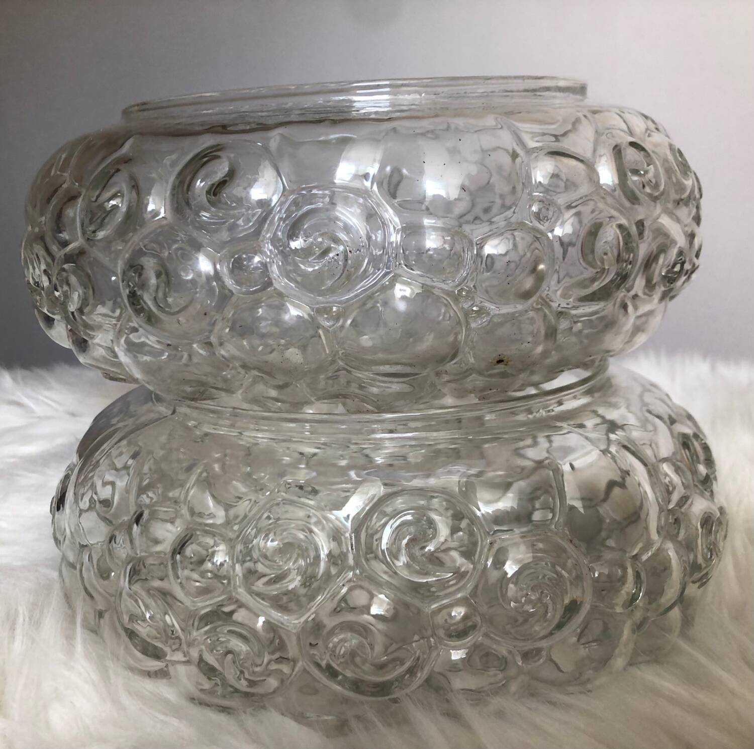 Glass ceiling lights