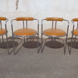 Vintage orange chairs