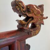 Chinese lacquered clothes rack