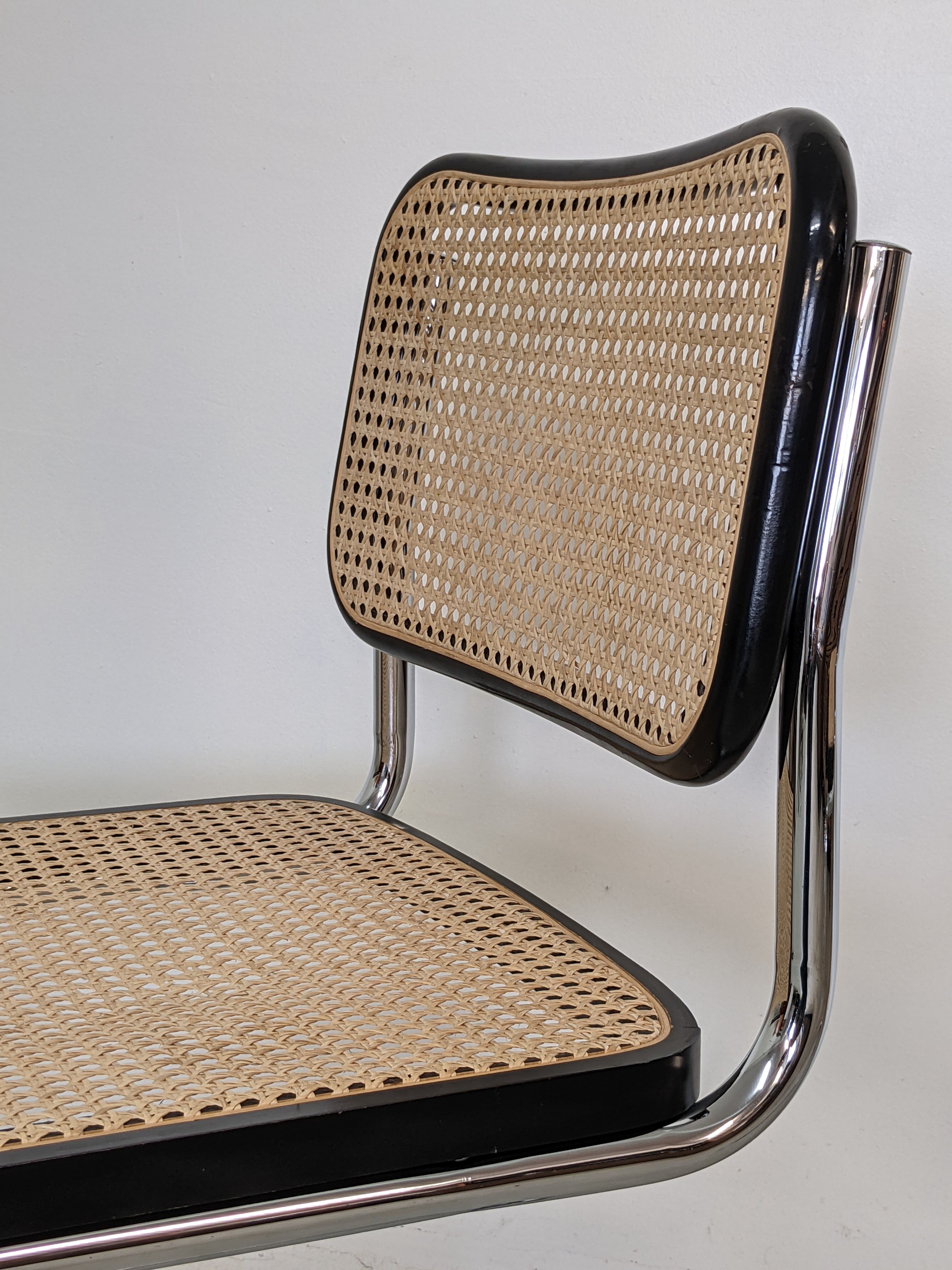 Pair of chairs Cesca B32 Marcel Breuer - 70s