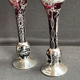 Pair of soliflorous vases