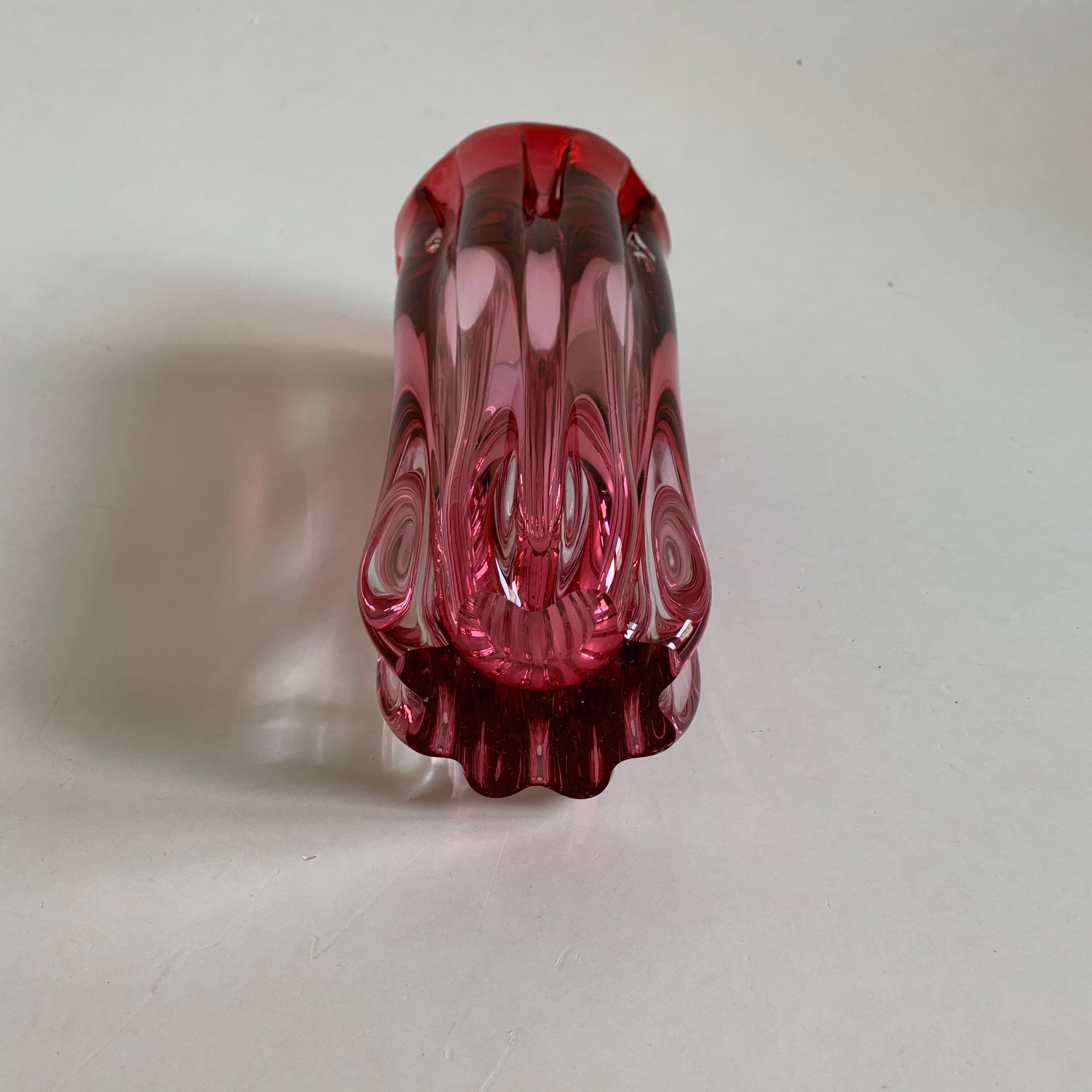 Vase by J. Hospodka for Chribska Sklarna, Czechoslovakia, 1960s