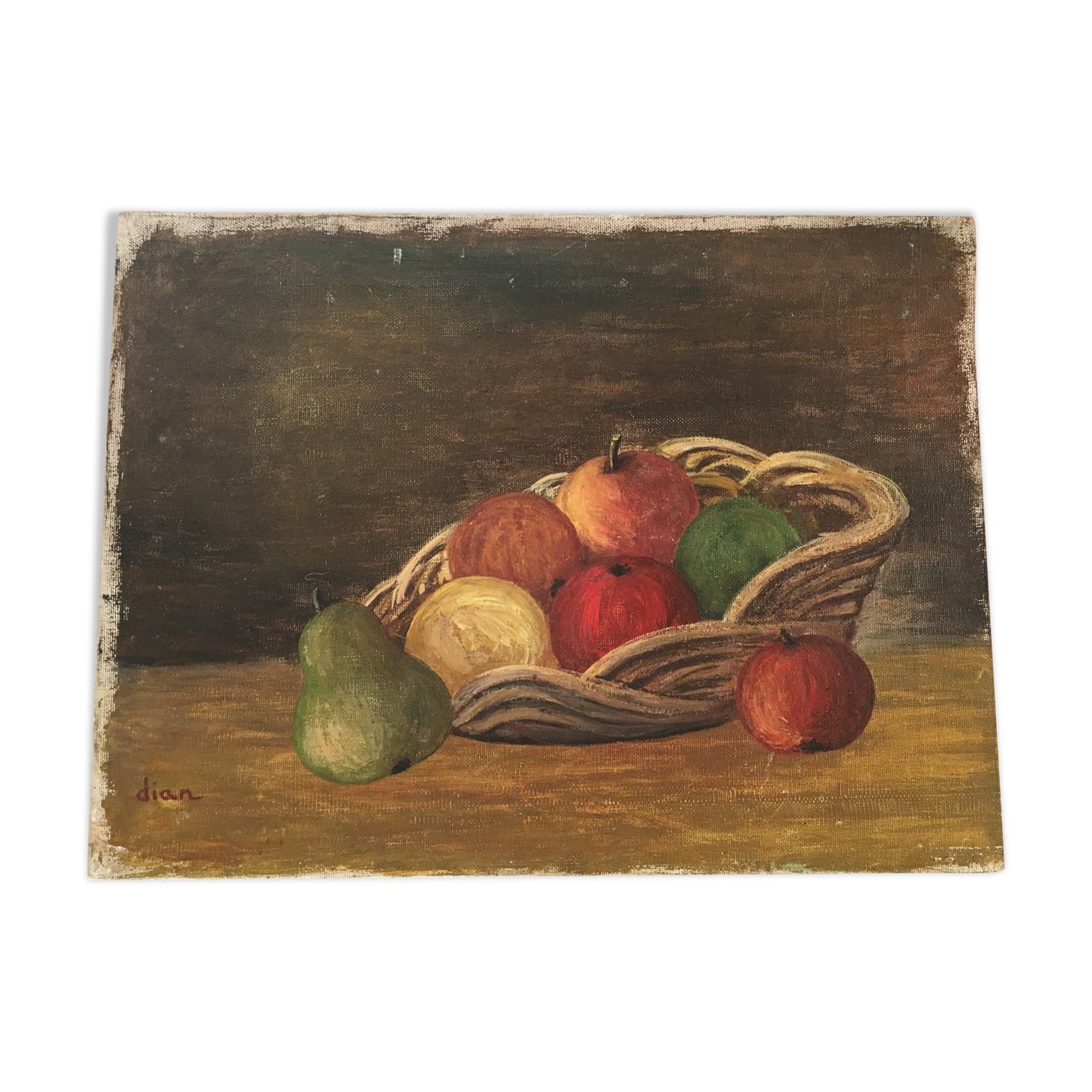 Peinture nature morte