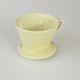 Filtre en faïence permanent Melitta 101 - Jaune