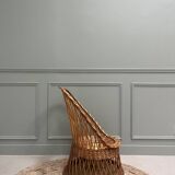 Rattan armchair for children