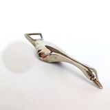 Metal swan bottle opener
