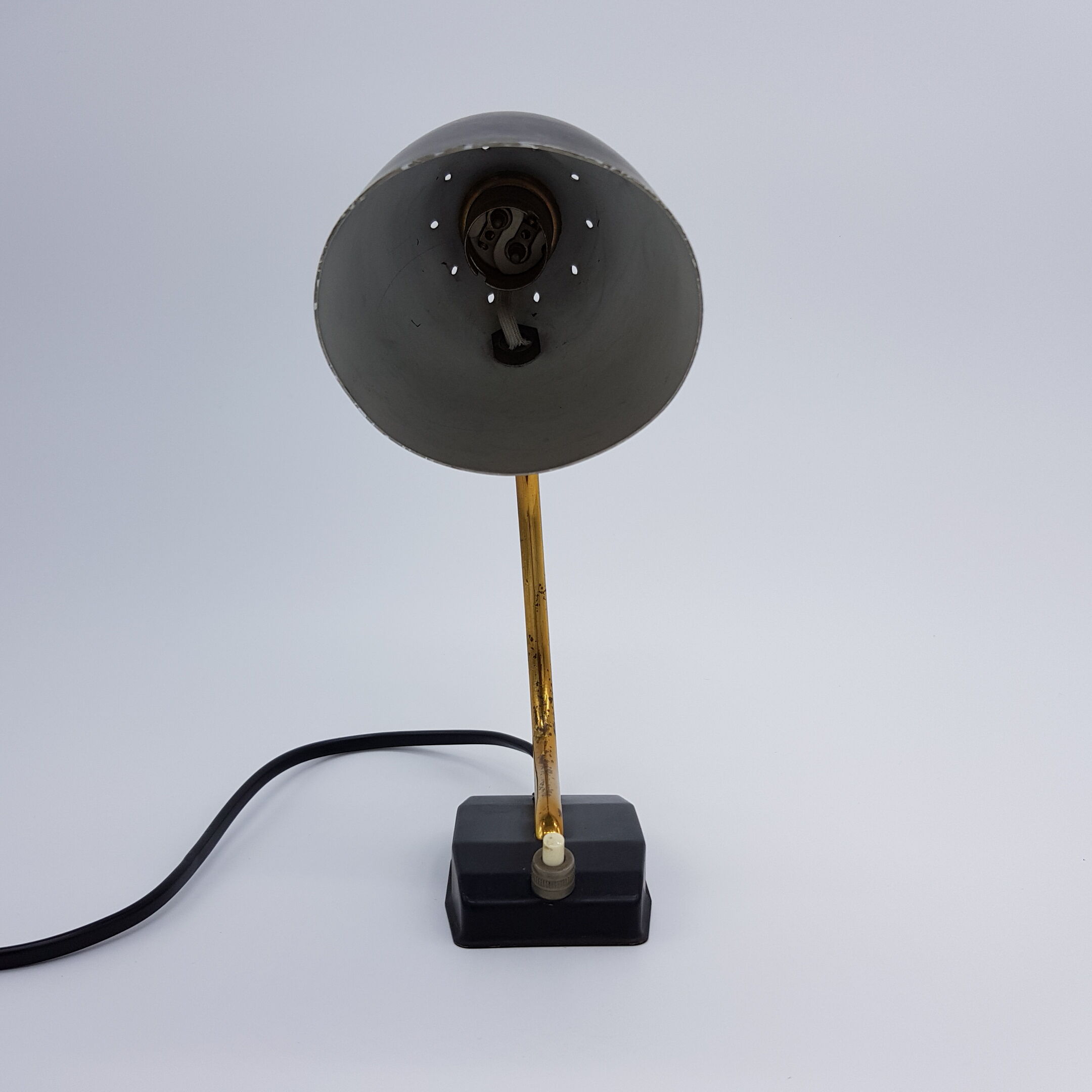 1950s pressure cooker desk lamp