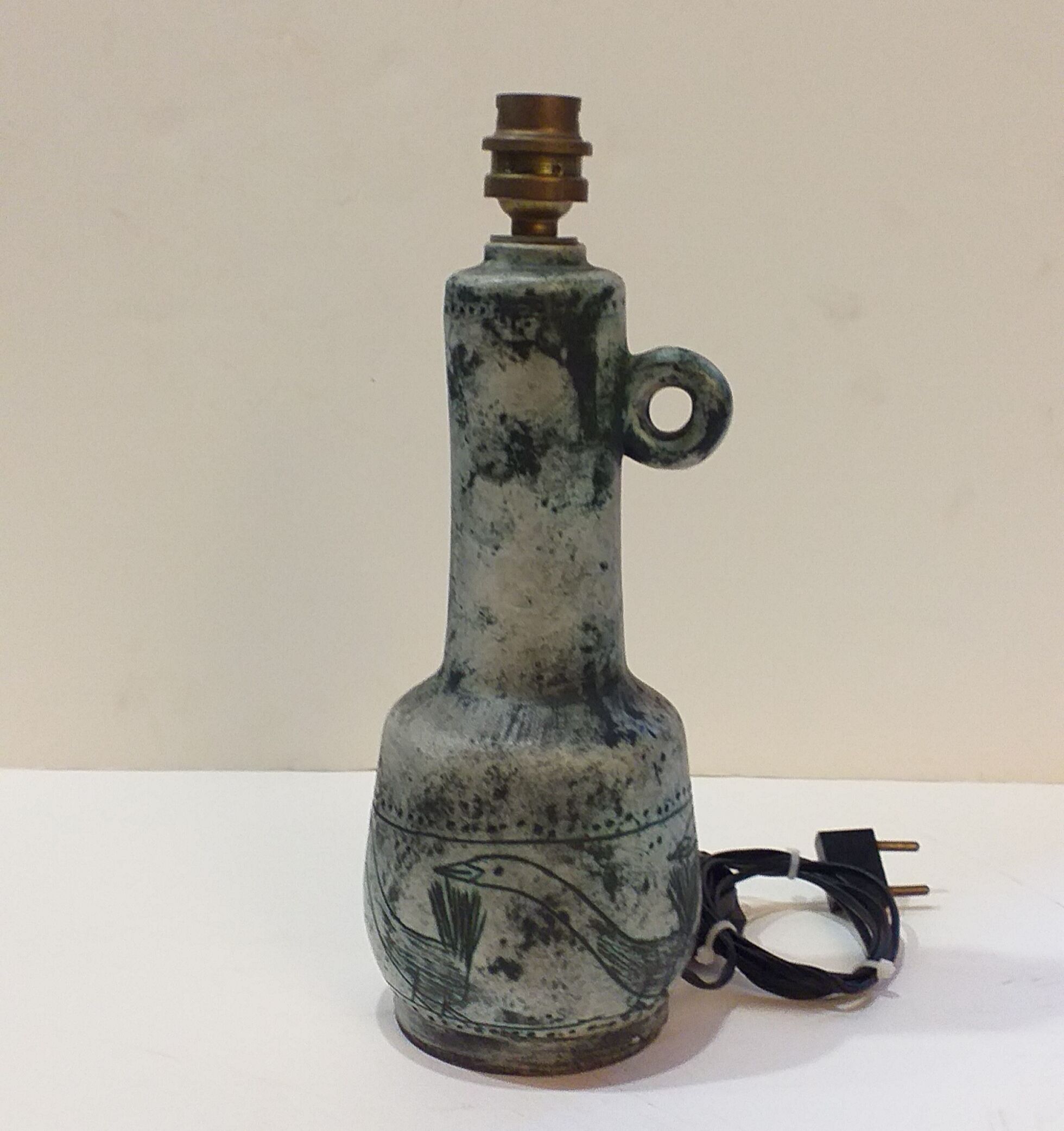 Lamp Jacques Blin ceramic