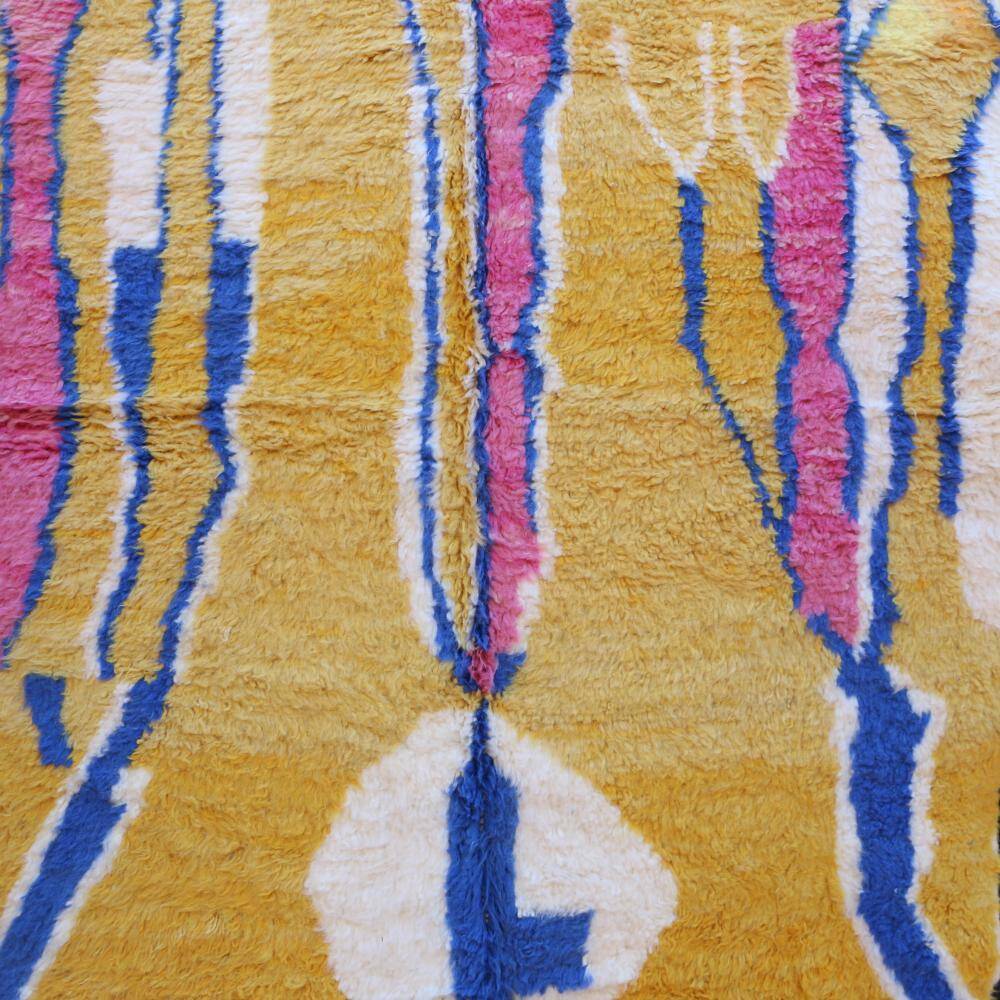 Modern Berber Rug - 259 x 145 cm