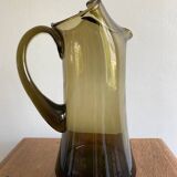 Service verre soufflé vintage 70