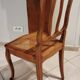 Set of 6 caned Regency/Louis XV chairs