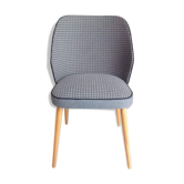 Chaise cocktail tonneau restaurée