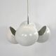 Dafne fiberglass pendant light by Olaf Von Bohr for Valenti, 1970