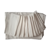 Old damase tablecloth and its 10 towels 230 x 160 cm