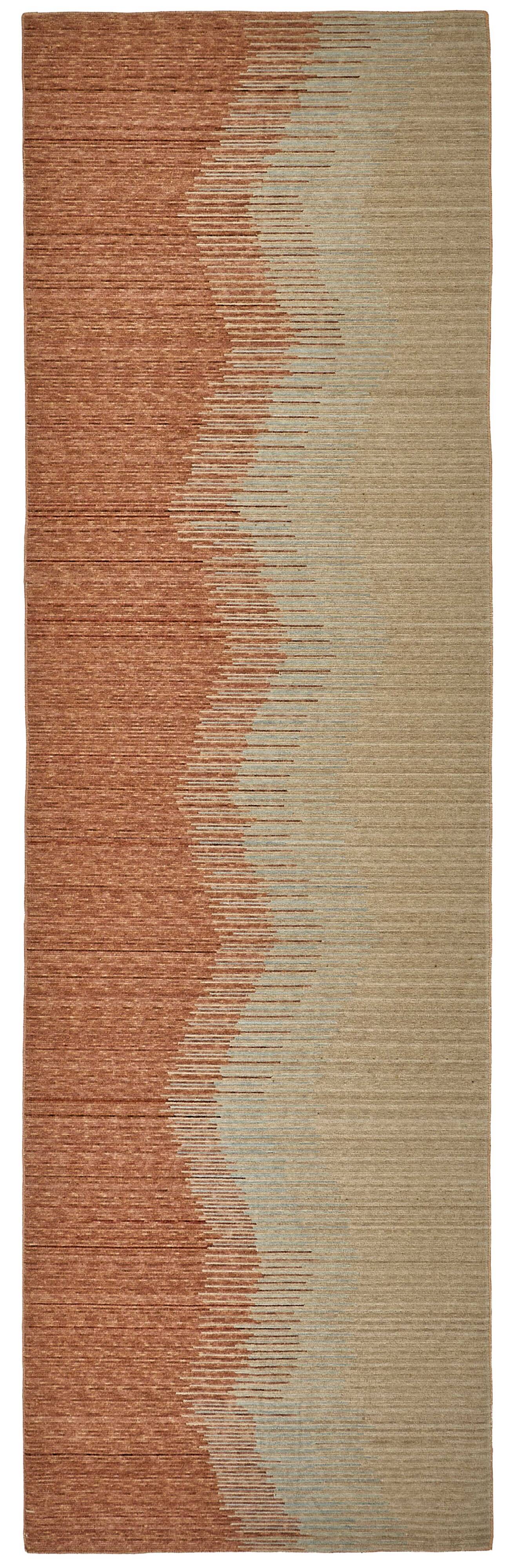 Turkish Handcrafted Loom Oushak Rug 98 cm x 325 cm