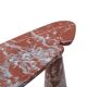Mid Modern Angelo Mangiarotti Italian Eros Pair of Consoles tables in Red Marble