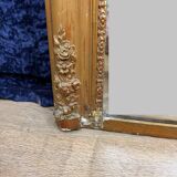 Miroir époque empire en bois et stuc doré circa 1810-1820