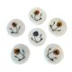 6 under alabaster glasses
