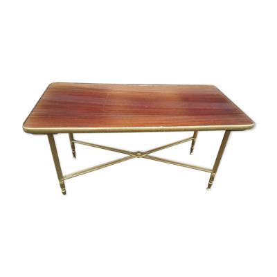 Table basse laiton et formica