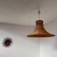 Large vintage rope pendant lamp design from the 70s