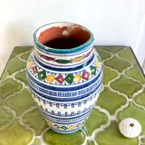 Vintage handmade ceramic vase