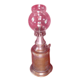 Véritable lampe à pétrole pigeon XIX siècle