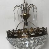 Crystal tassel chandelier