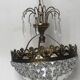 Lustre pampilles en cristal
