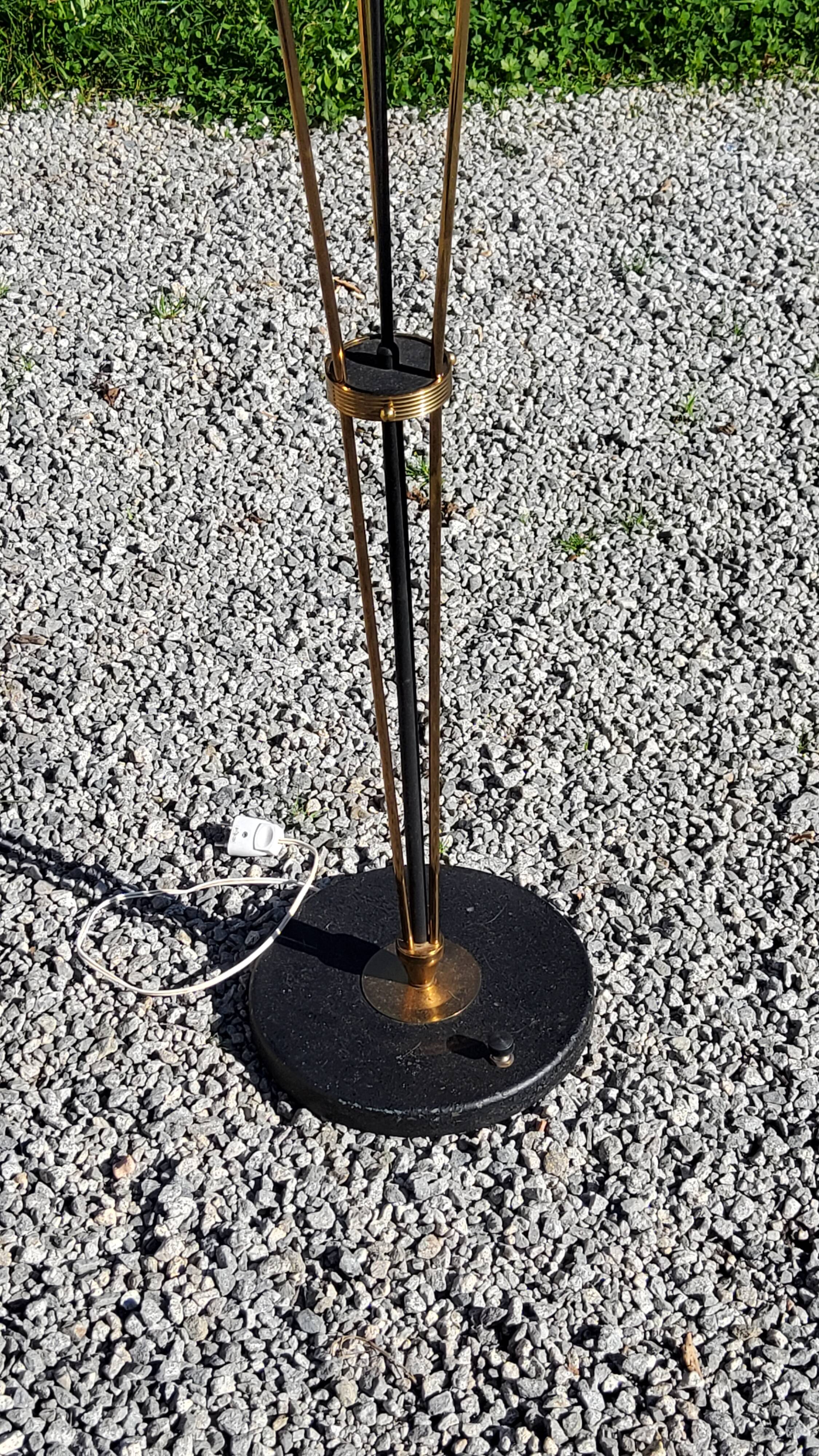 Vintage floor lamp from the 60s from Lunel