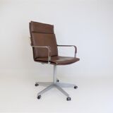 Rudolf Glatzel Leather Office Chair, Knoll