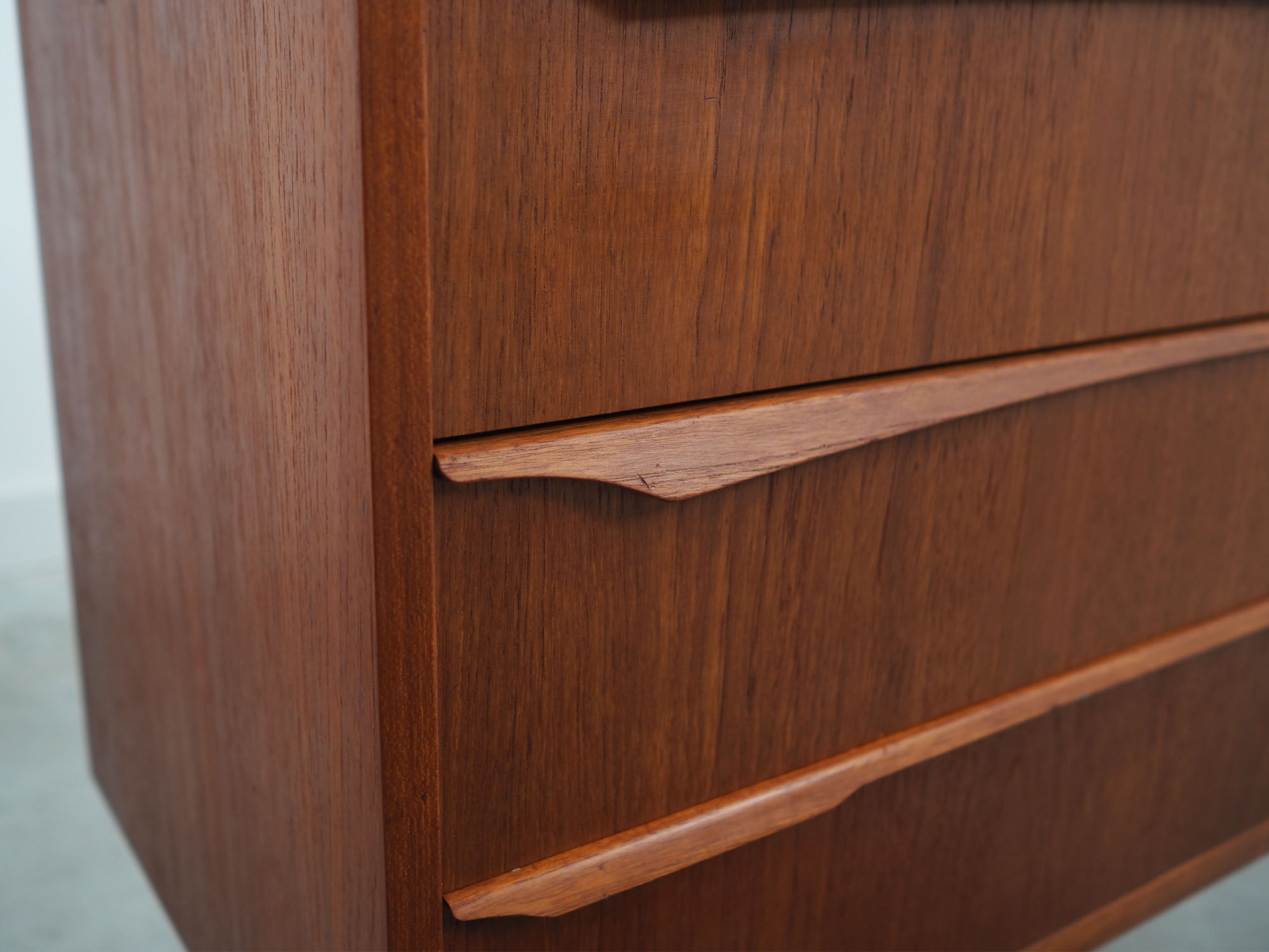 Teak chest of drawers, Danish design, 1970s, made in Denmark