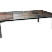 Table basse design années 1980