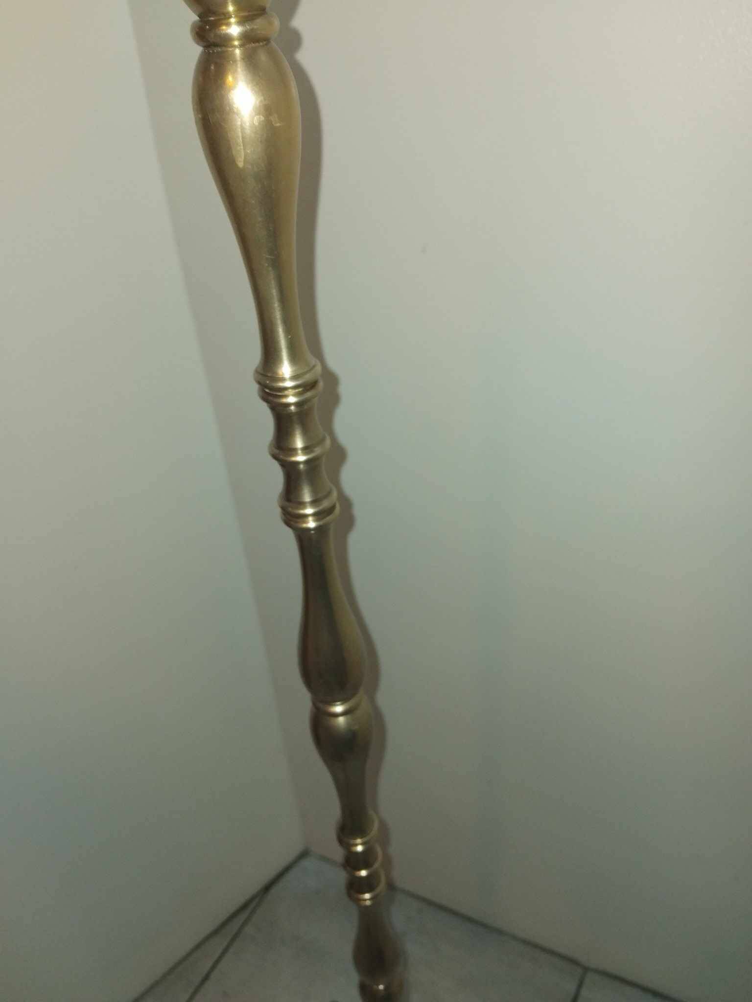 50s/60s bronze floor lamp