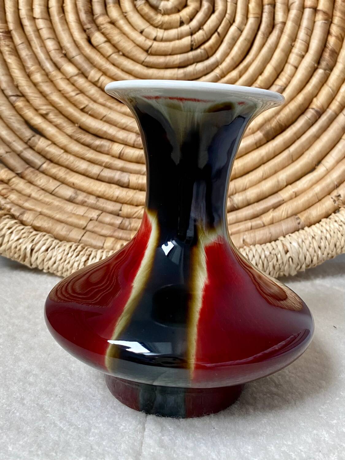 Stoneware vase, China