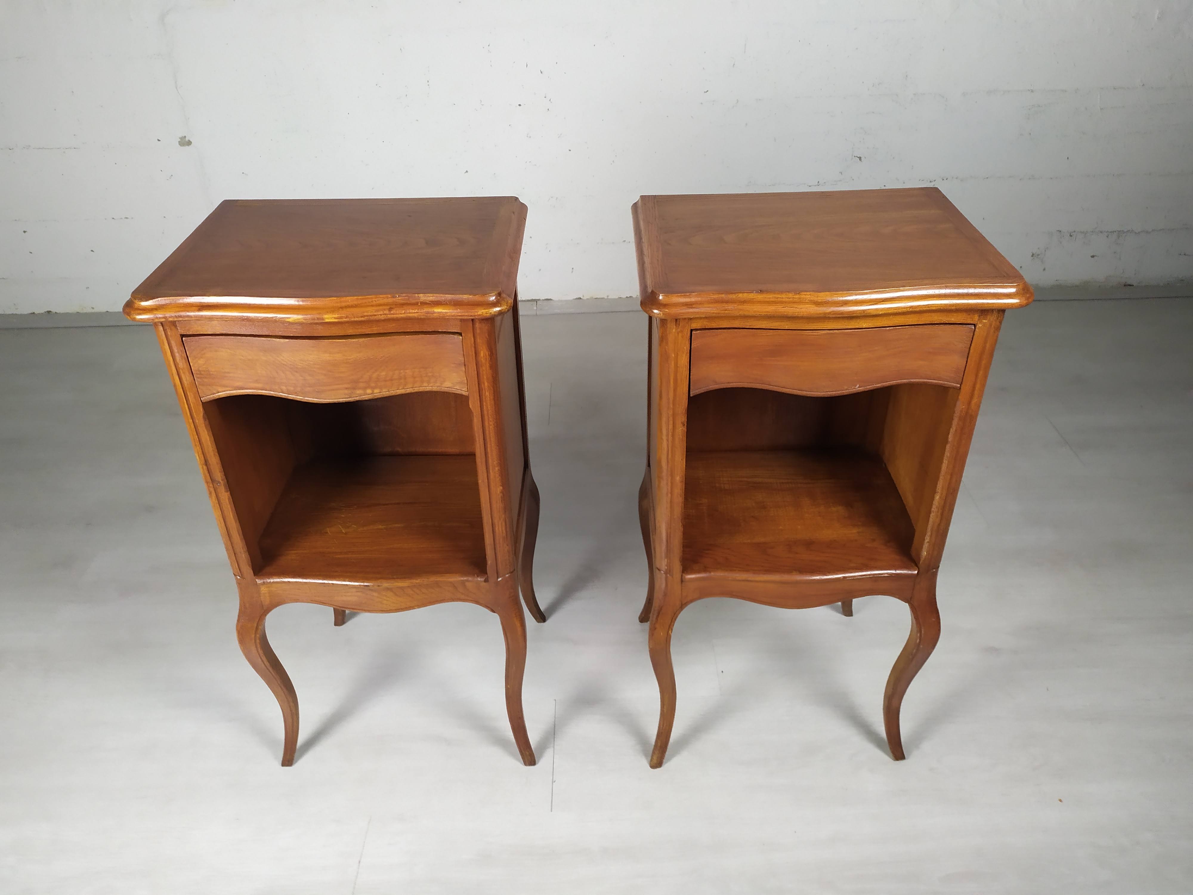 Pair of bedside tables