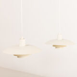 PH 4/3 vintage pendant lamp Poul Henningsen, set of 2, Louis Poulsen, Denmark, 1970s