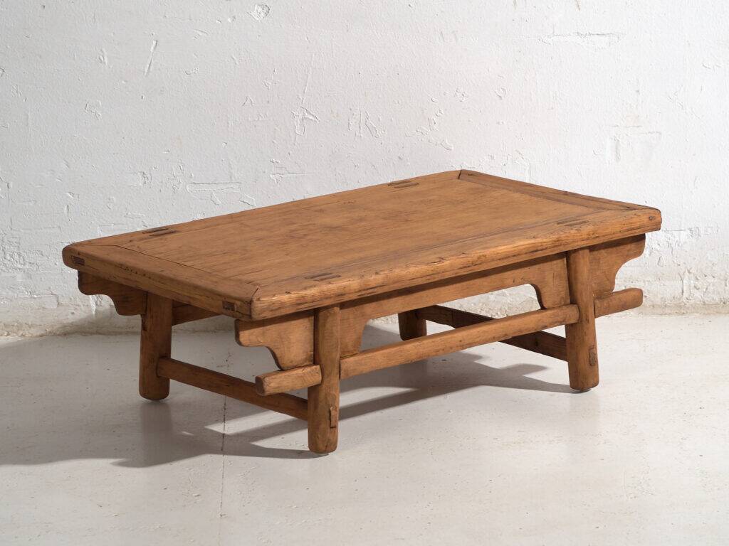 Antique pine coffee table – China, circa 1930