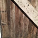 Pine outbuilding door