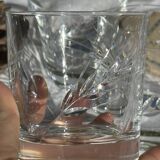 Set of Three 30cl Vintage Crystal Whisky Glasses // Epi Model // Art d