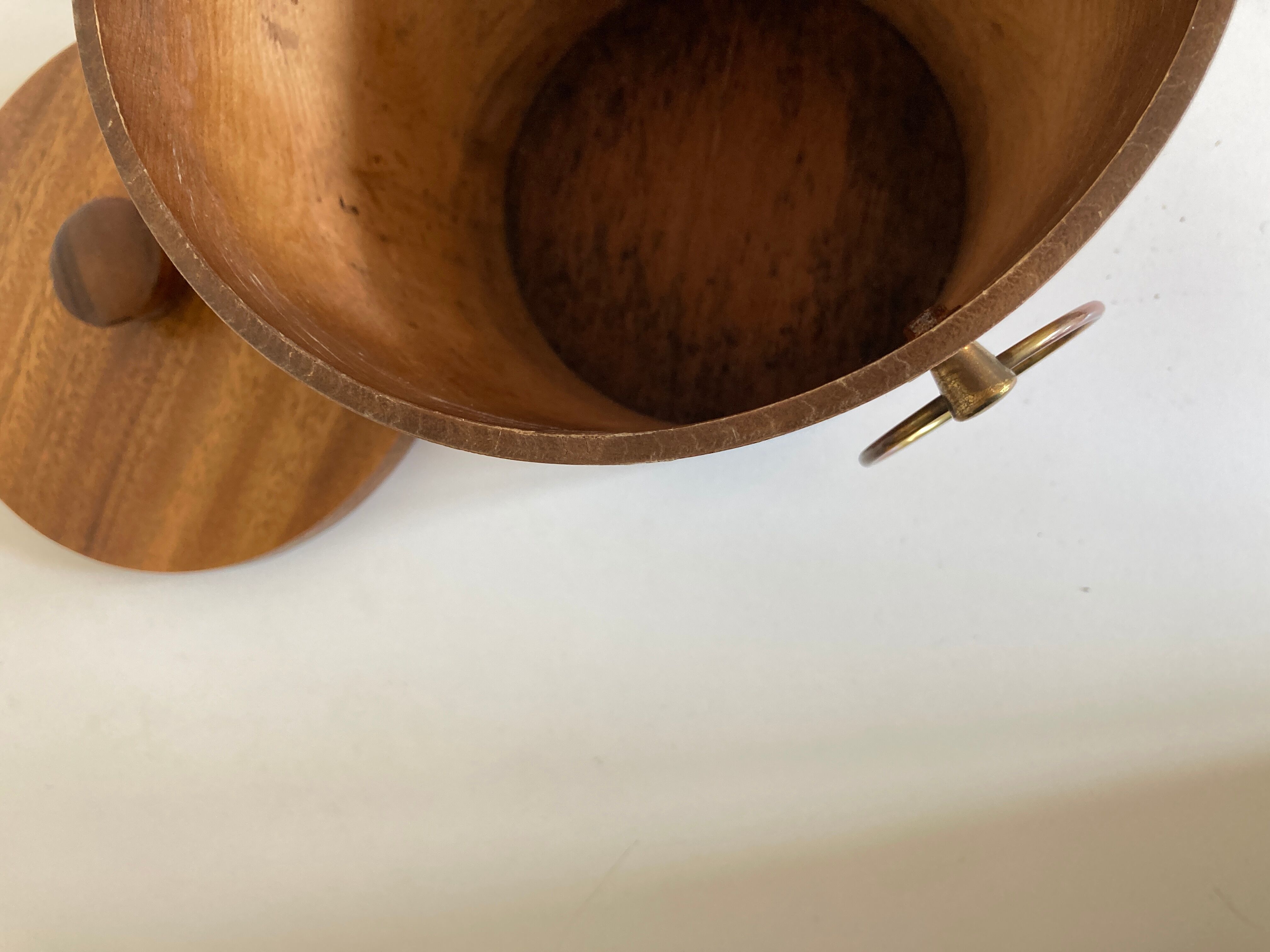 1960 Scandinavian teak champagne bucket