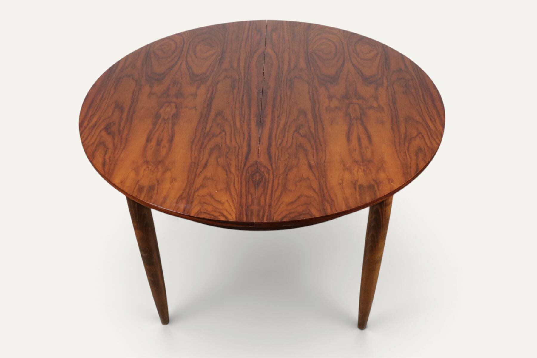 Table de repas extensible en teck, années 1960