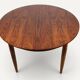 Table de repas extensible en teck, années 1960
