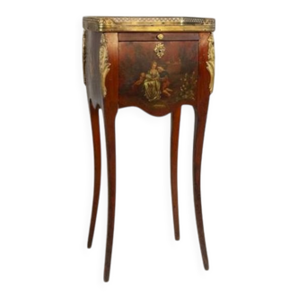 Louis XV Walnut Nightstand