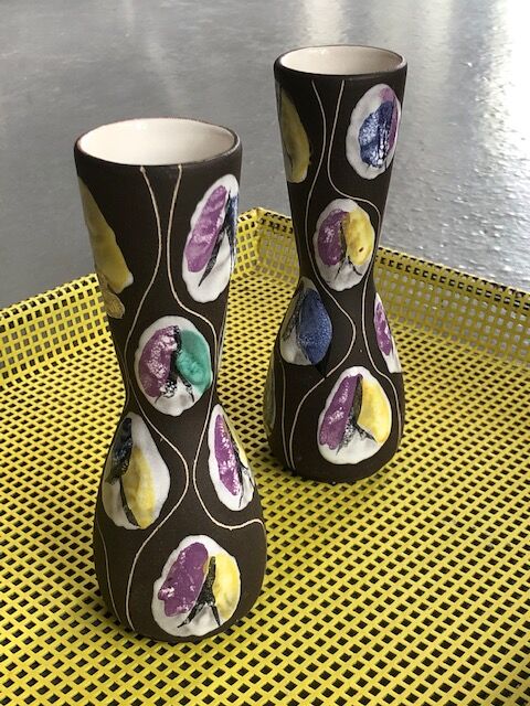 Vases Diabolo West Germany