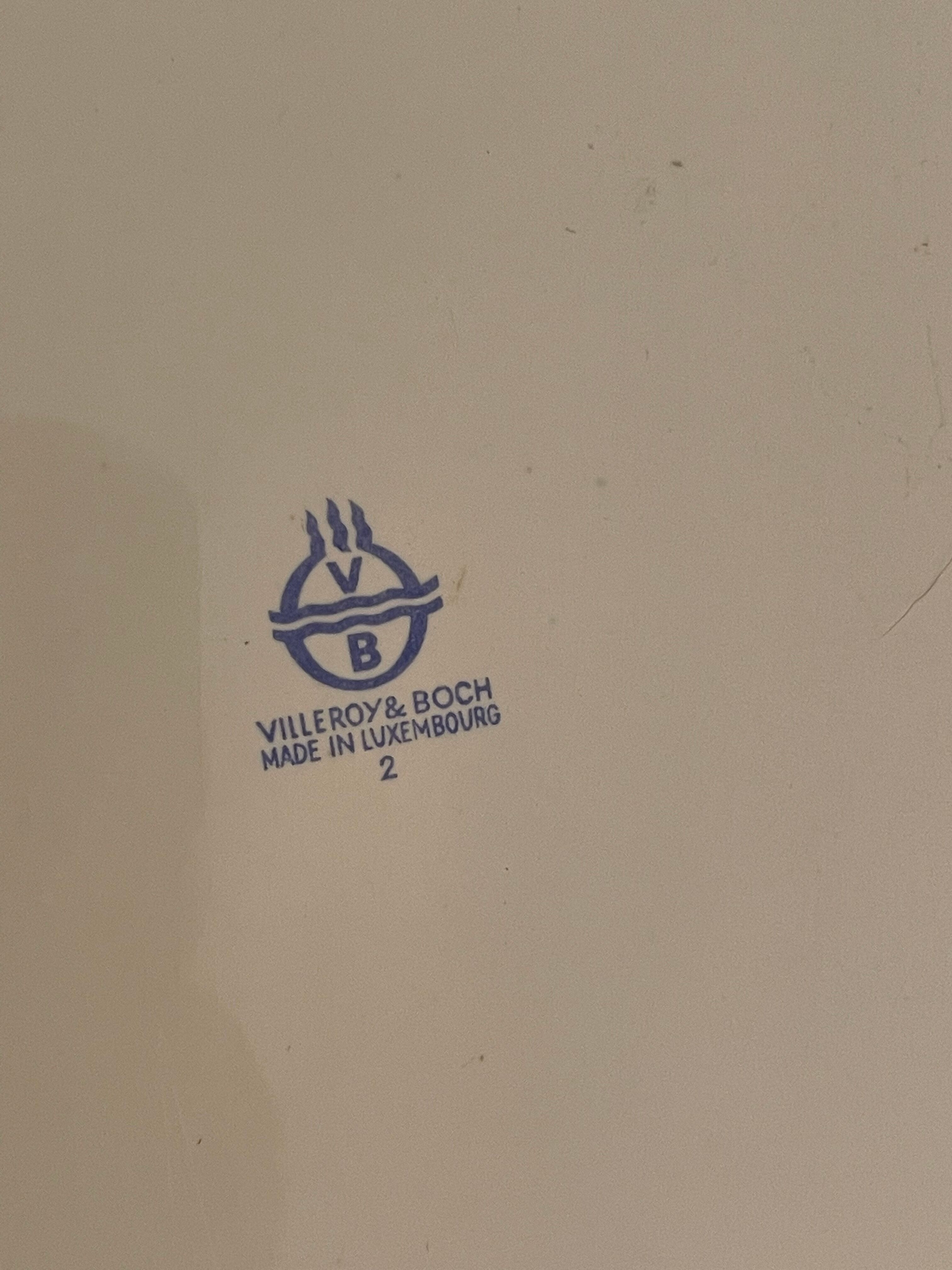 Plat Villeroy & Boch vintage