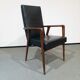 Vintage teak armchair by Josef Hillerband for Wilkhahn 1960s