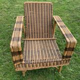 Rattan armchairs from the 30/40