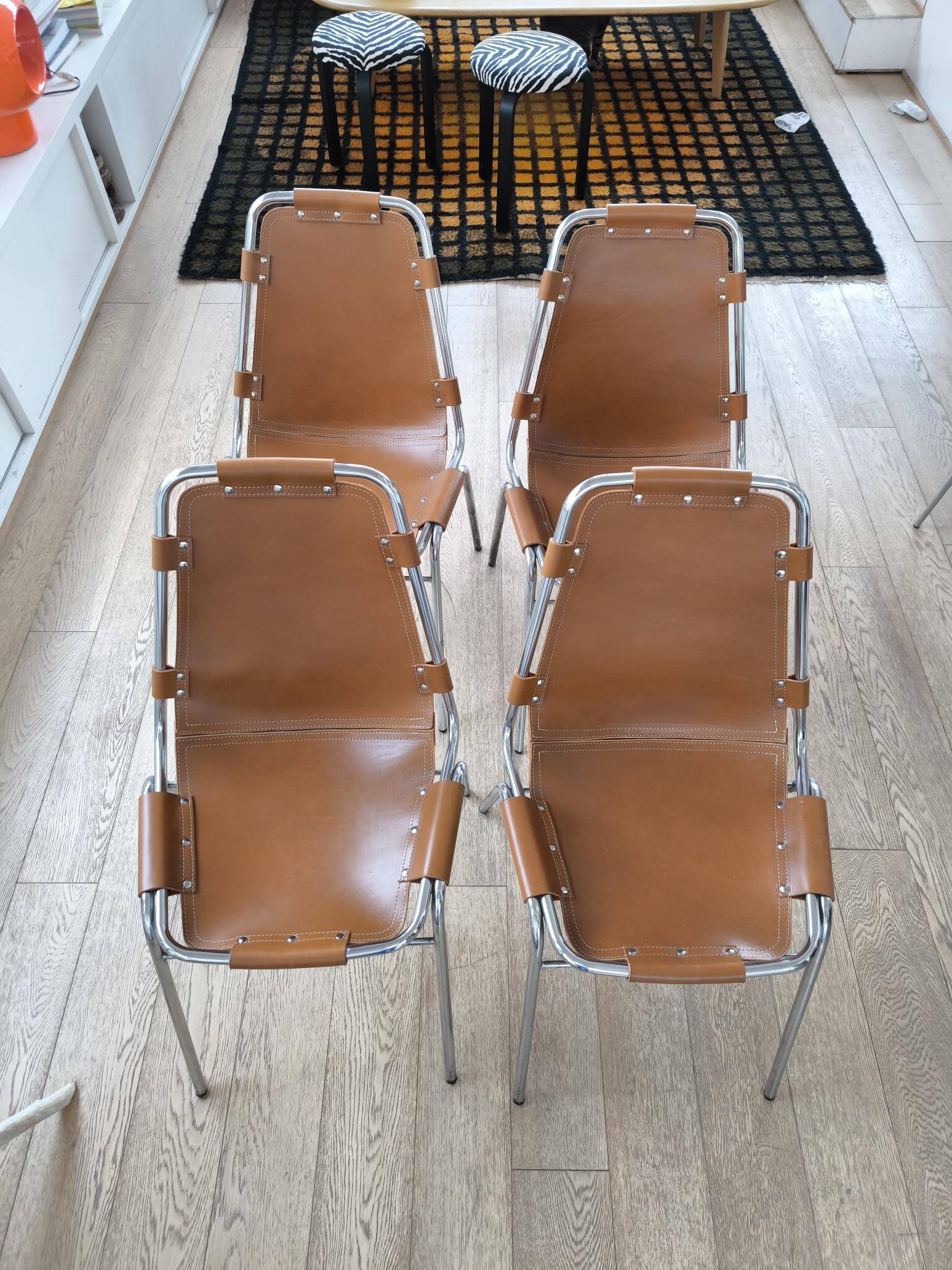 4 Chaises Charlotte PERRIAND
