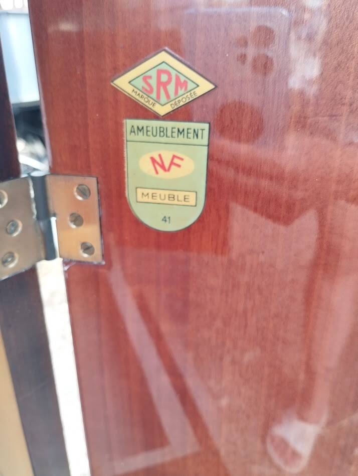 Enfilade Vintage d'Exception en Acajou « Cancale » – SRM – 1962