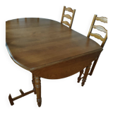 Table Louis Philippe en chêne